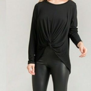*Last One* NWT Hi Lo Knot Front Top
